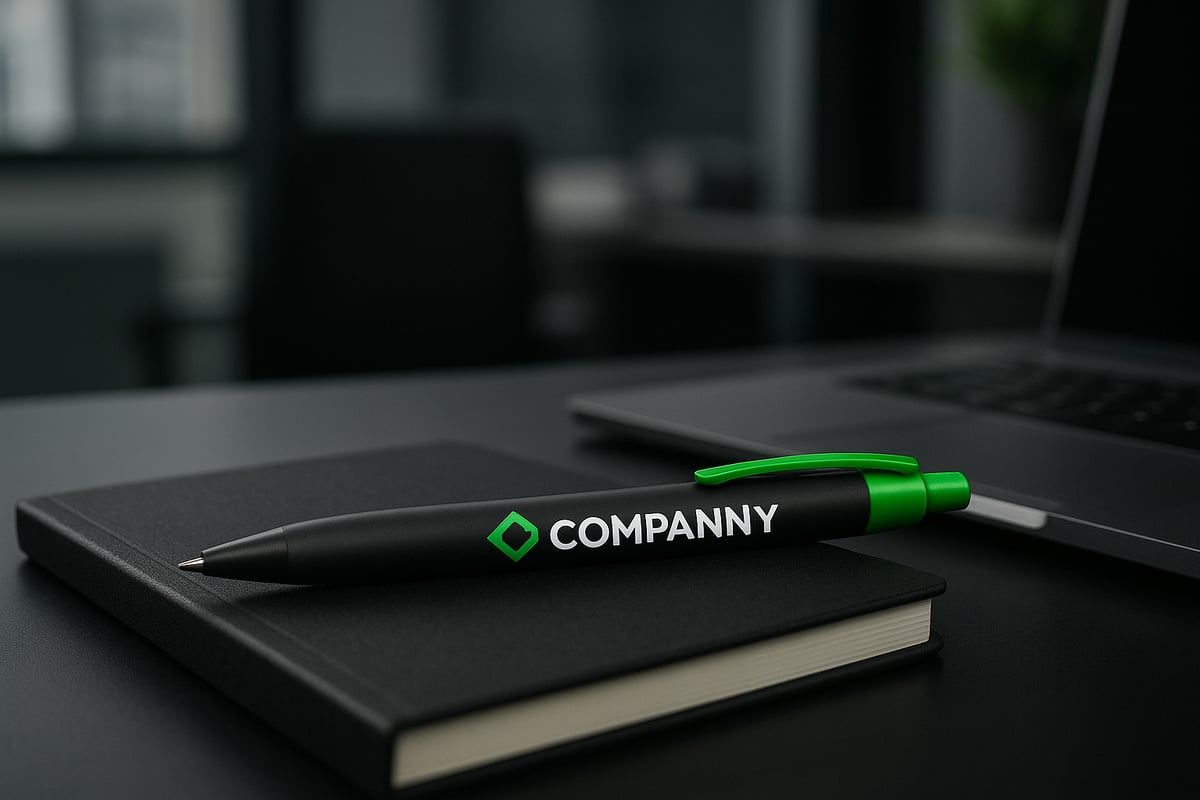 Miksi kynä yrityksen logolla on tehokas brändäysväline?
