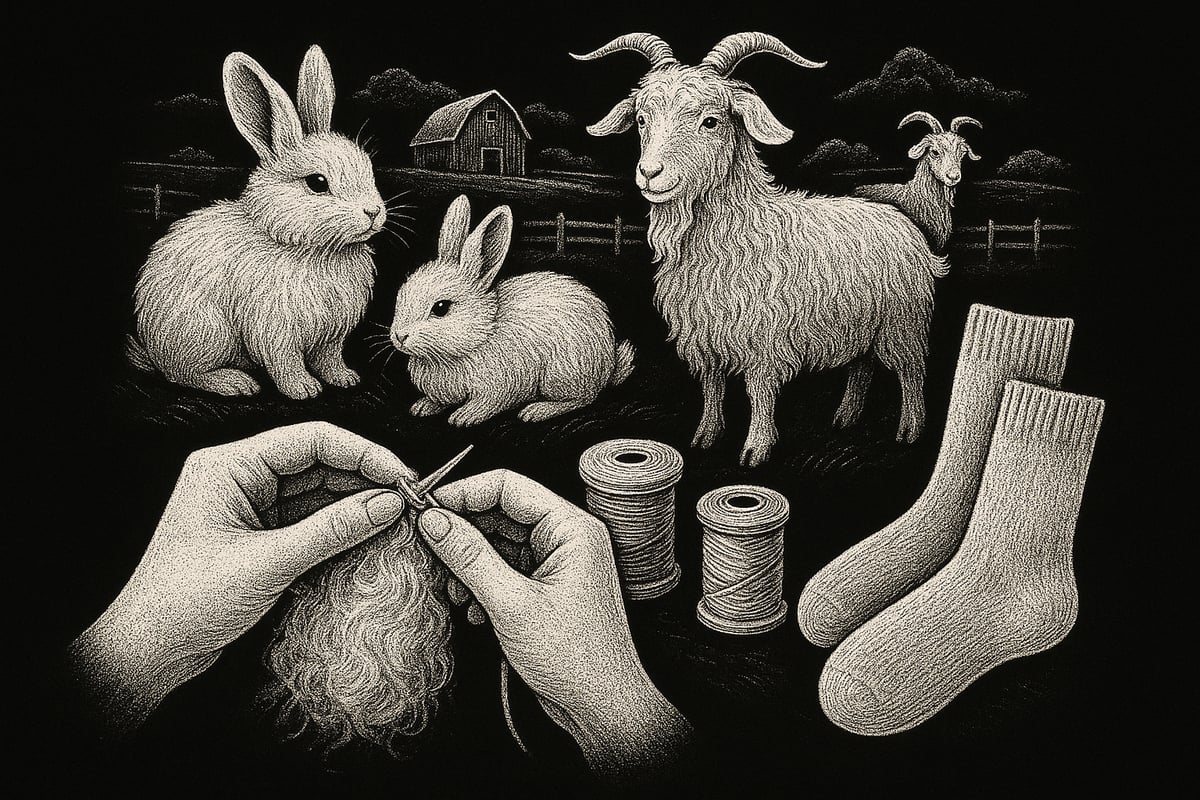 What Are Angora Mohair Socks?