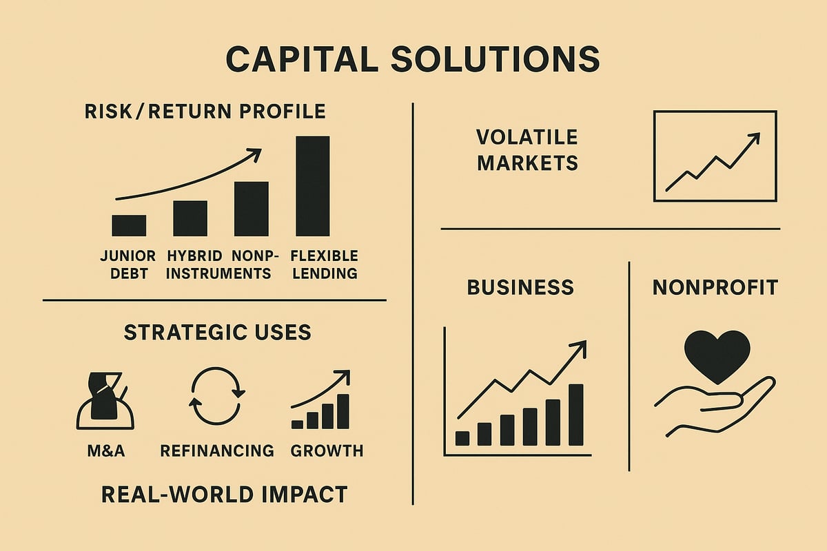 Types of Capital Solutions and Their Strategic Uses