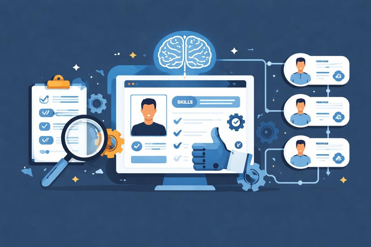 AI technical recruitment workflow