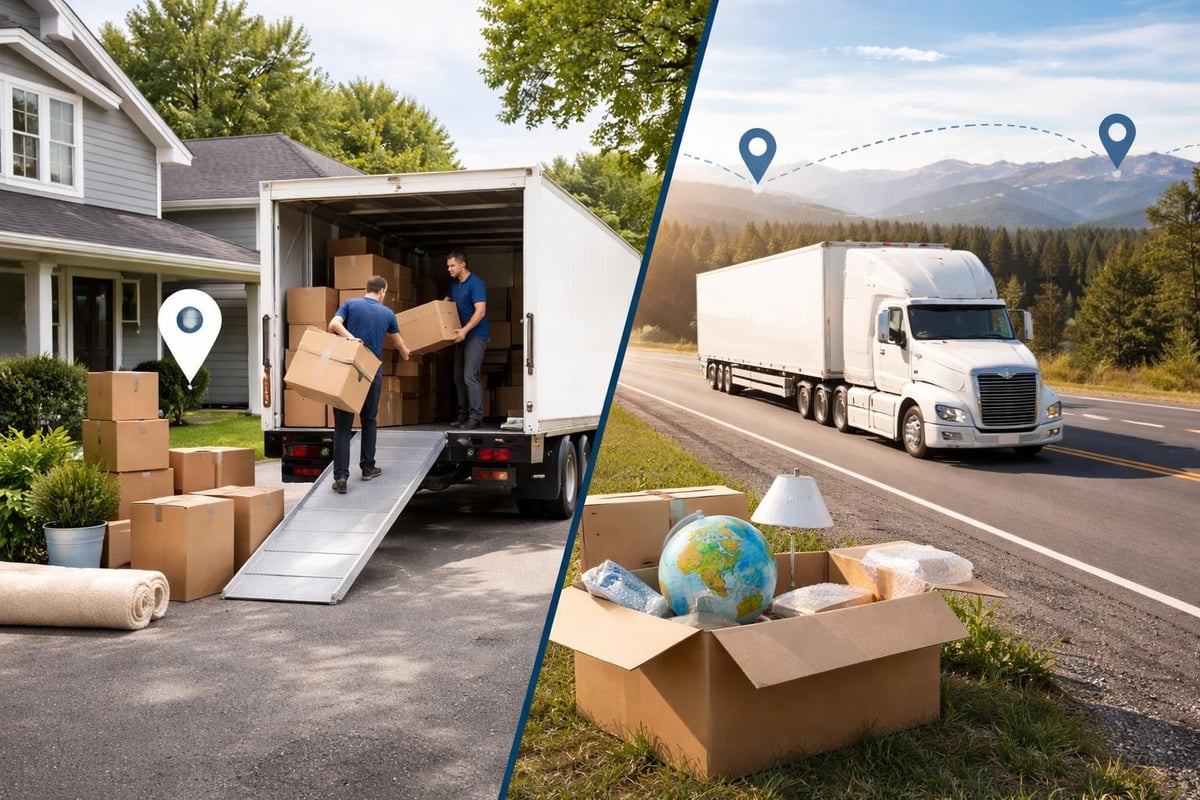 Local versus long-distance moving comparison