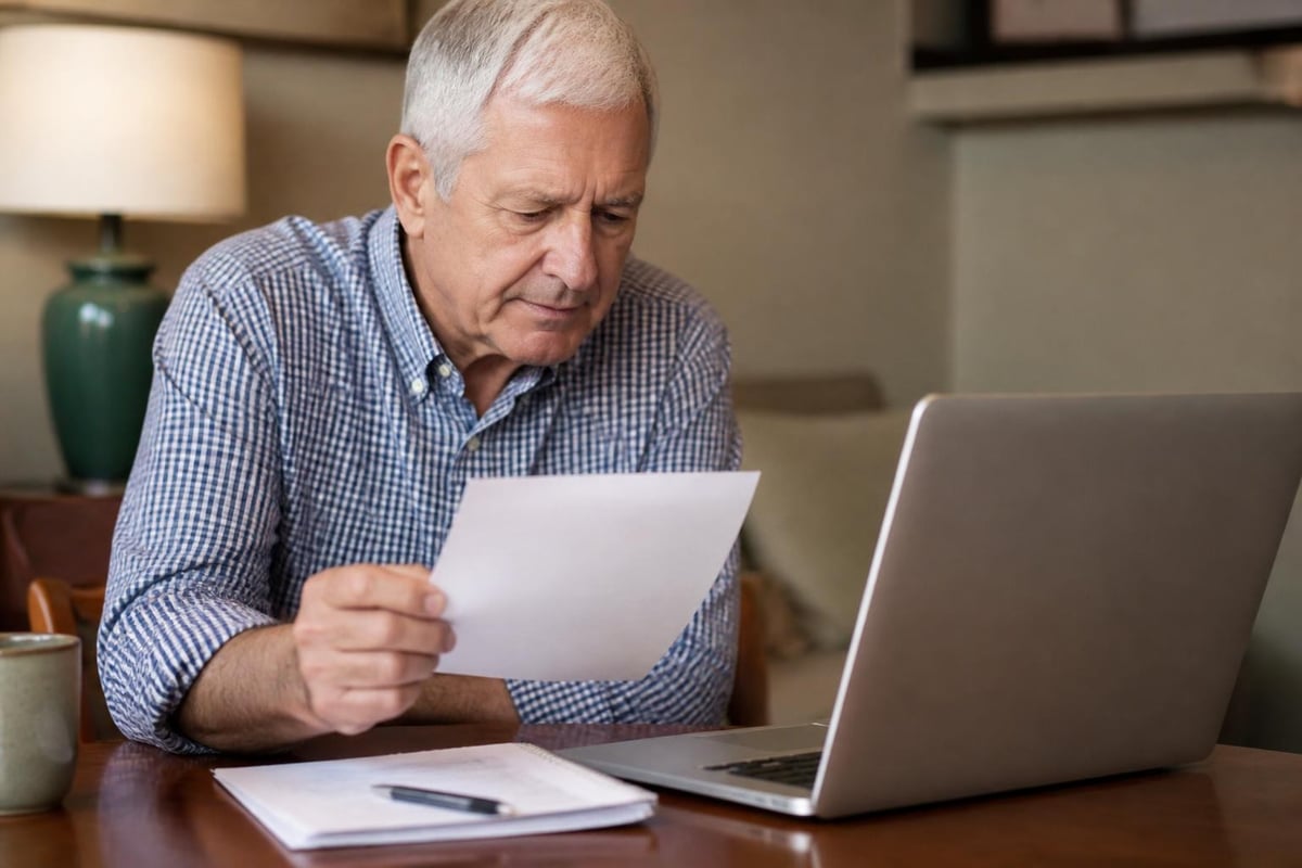 Defined benefit pension calculation