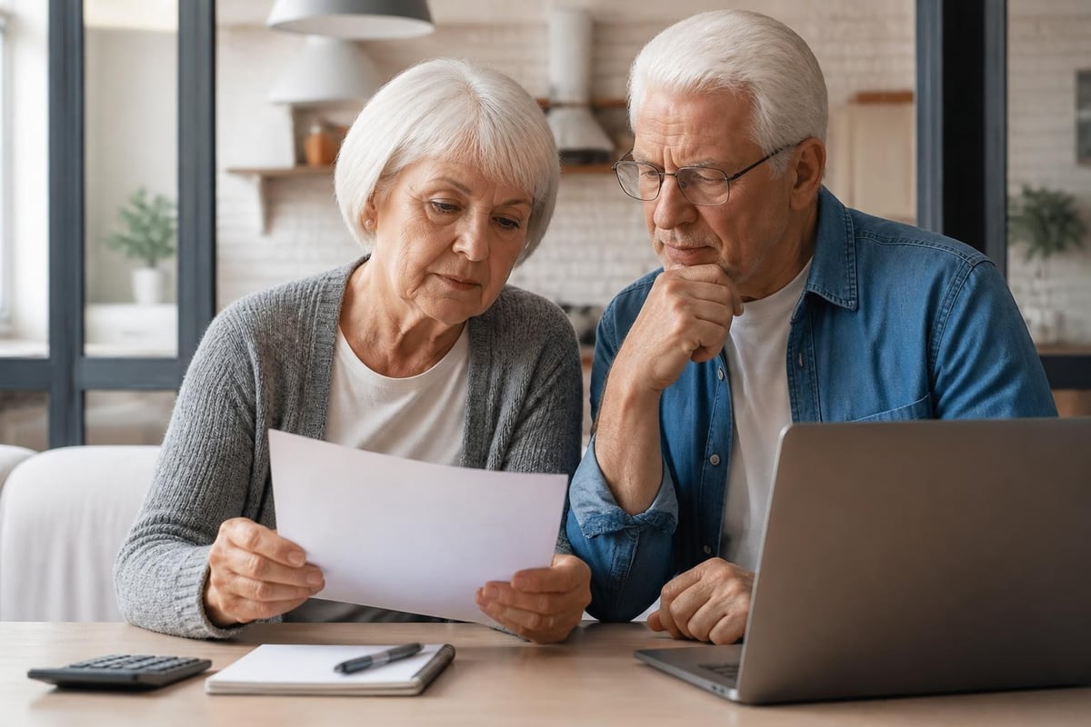 Pension distribution comparison