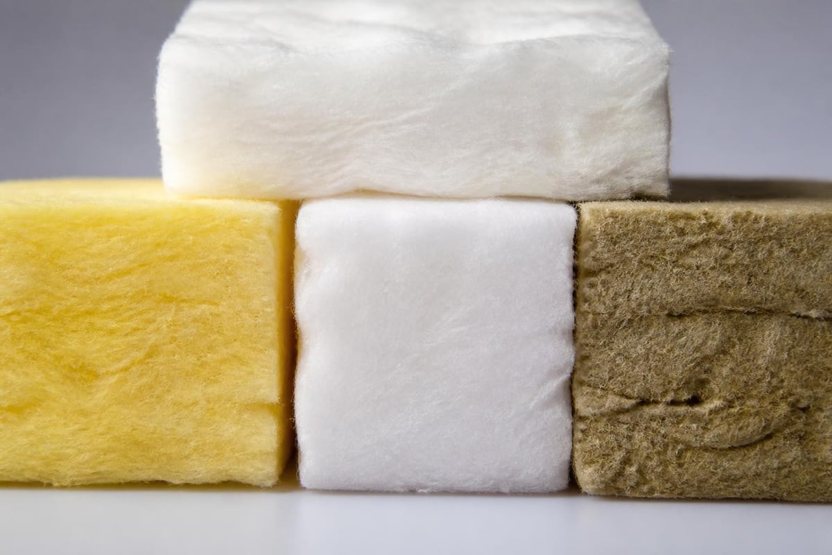 Insulation batting material structure
