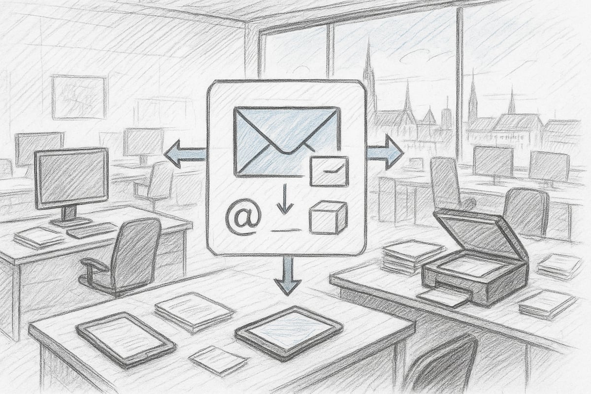 Schritt-für-Schritt zur Digitalisierung des Posteingangs