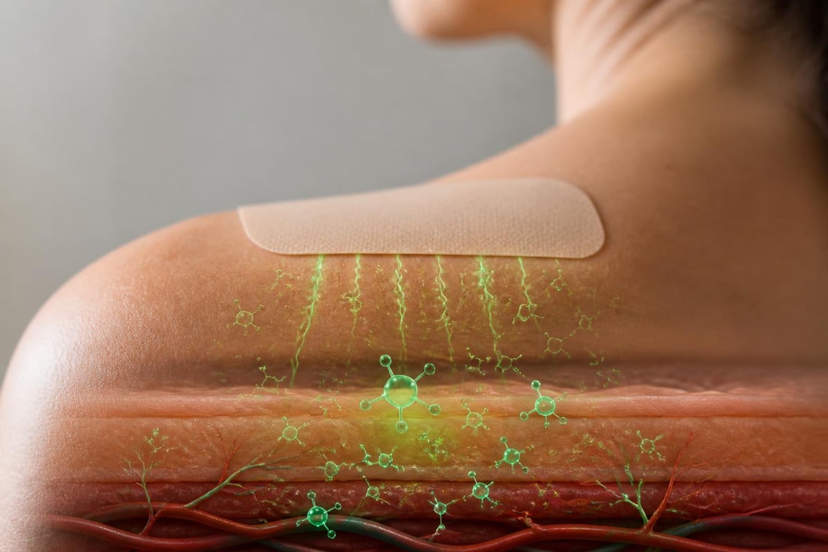 CBD transdermal delivery process