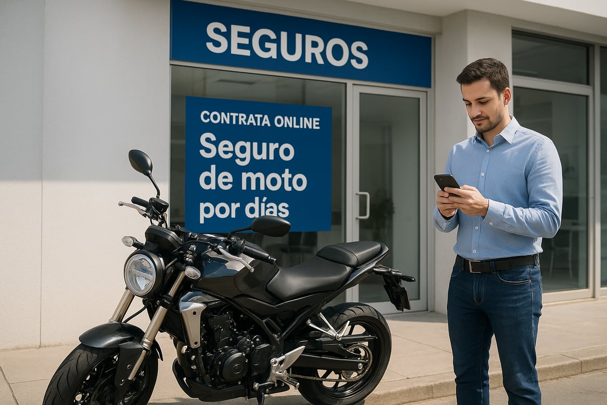 Guía Completa de Seguros por Días Moto en 2026 1 ¿Qué es un seguro por días para moto y cómo funciona?