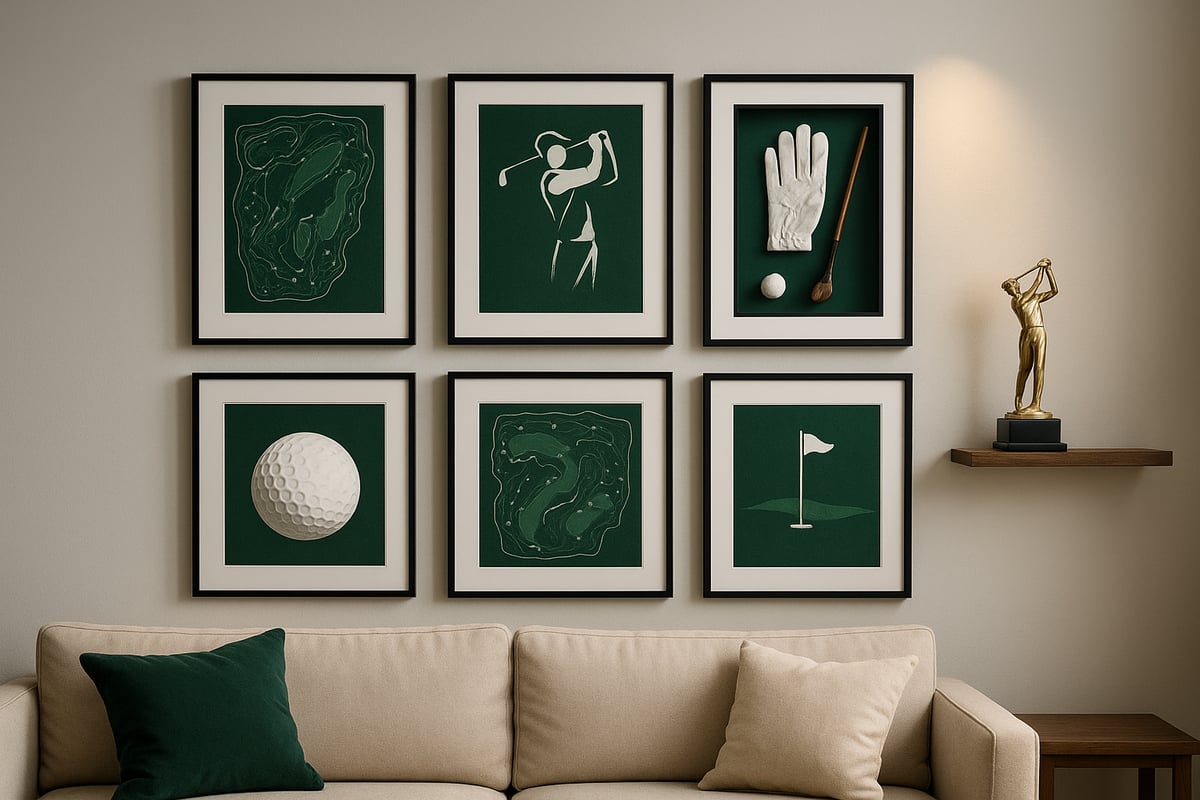 Tips for Displaying Golf Wall Art for Maximum Impact