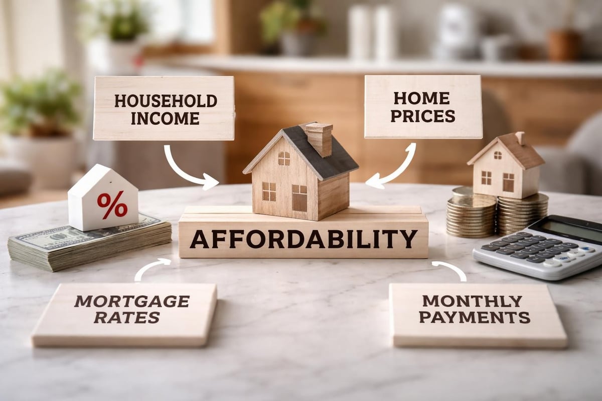 Housing affordability components