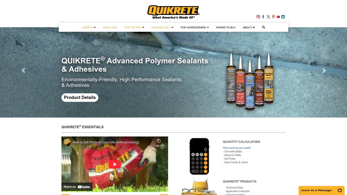 9 Essential Basement Crack Repair Kits for Homeowners in 2026 - Quikrete Concrete Crack Repair Kit