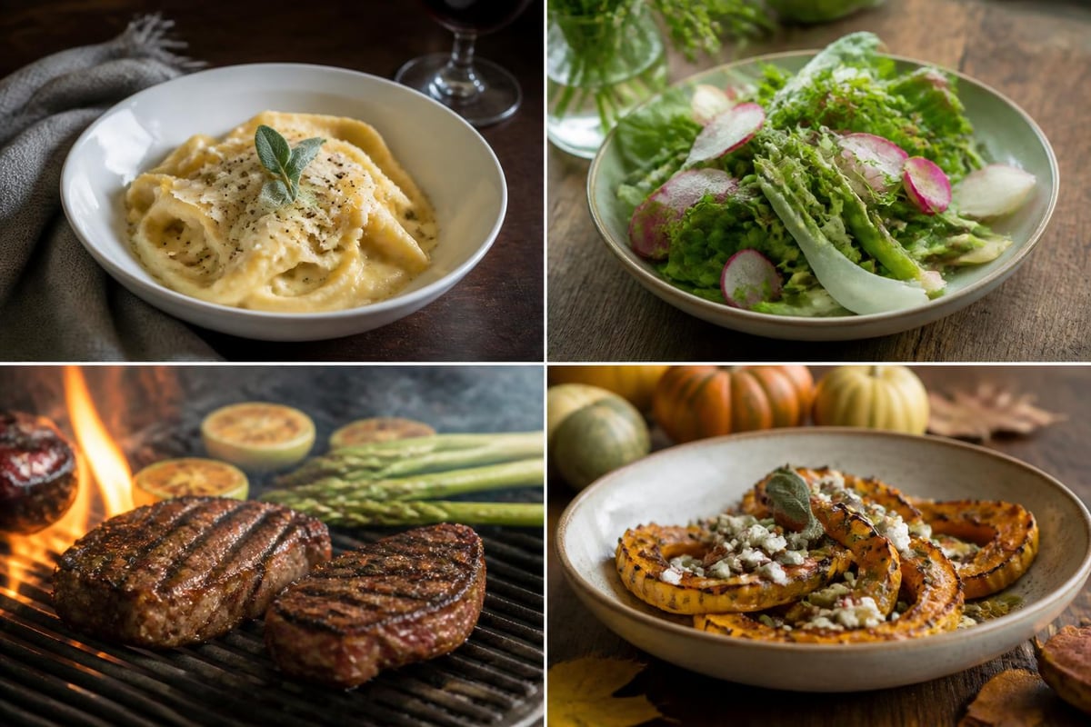 Seasonal dining in Vermont