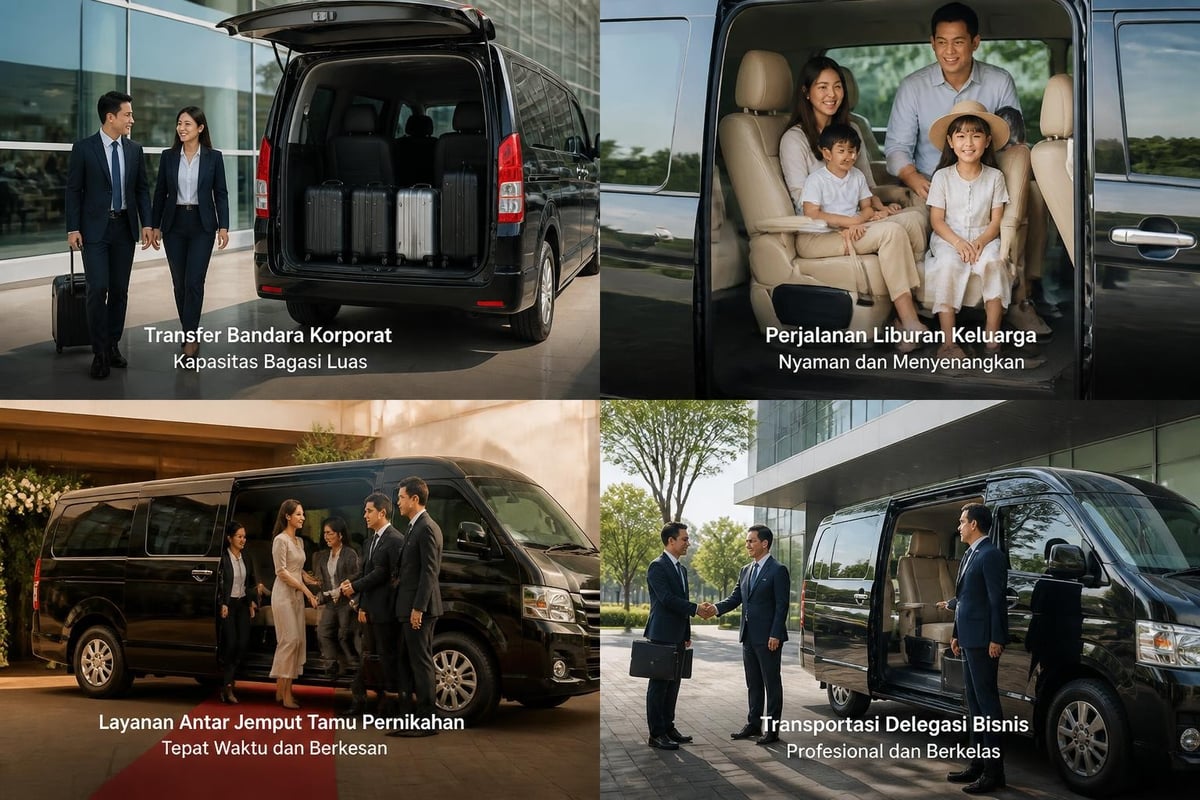 Skenario penggunaan Hiace Premio