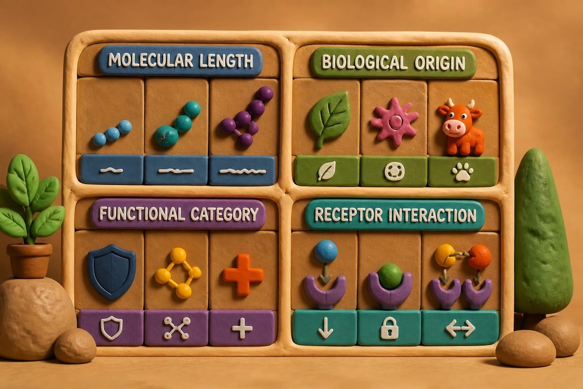 Peptide classification systems