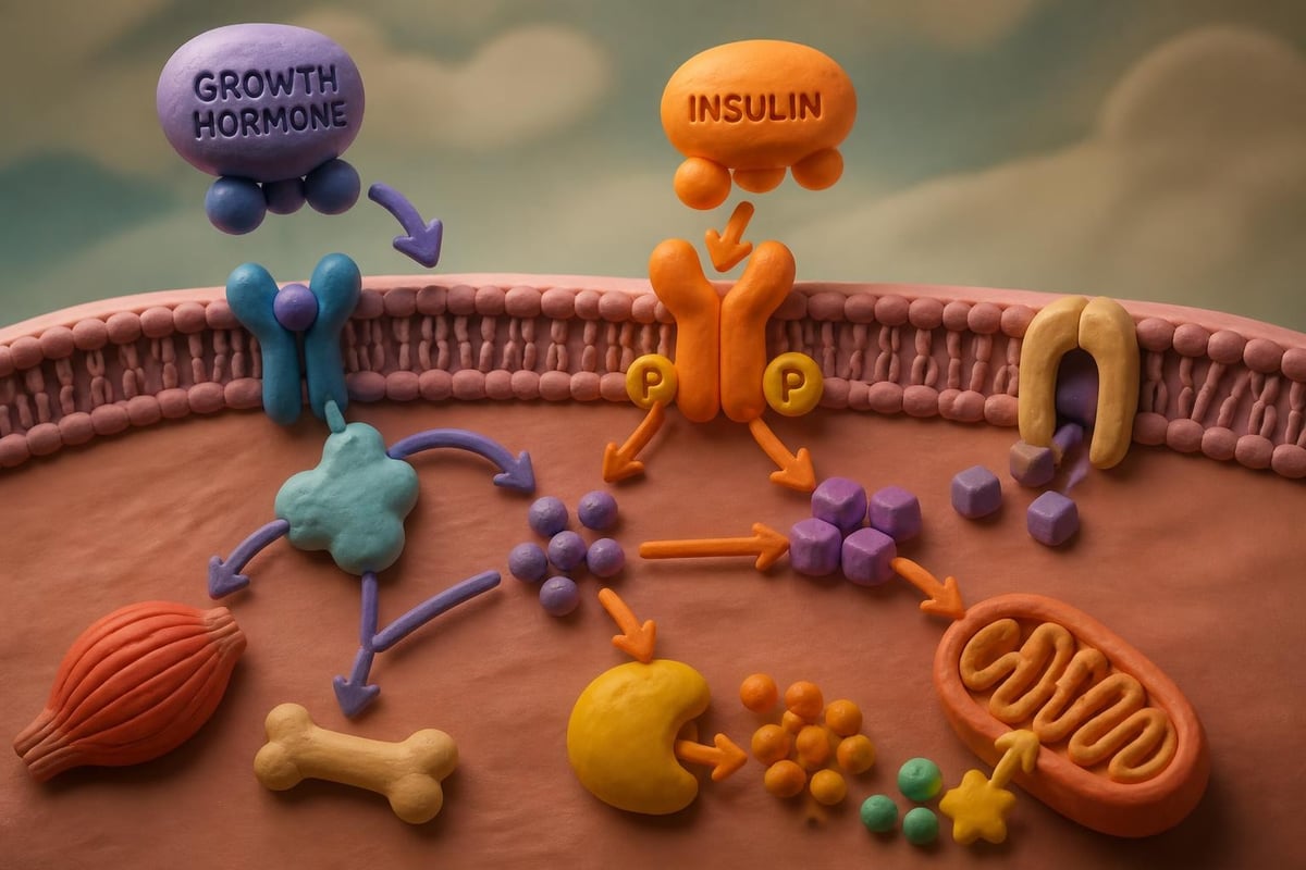 Metabolic peptide pathways