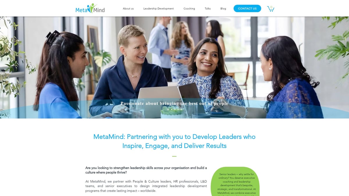 9 Leading Top Leadership Coaches in Europe for 2025 Success - Mette Johansson – MetaMind Training