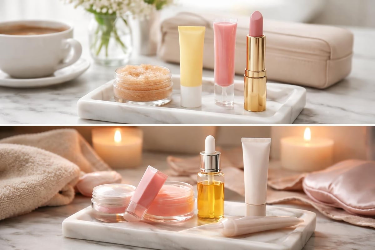 Lip care routine steps