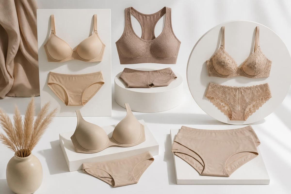 Lingerie wardrobe categories