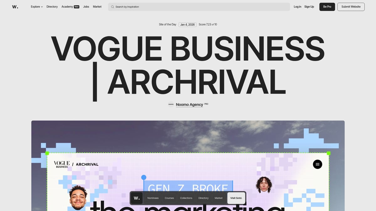 9 Brilliant Good Web Design Websites to Inspire You in 2026 - Awwwards