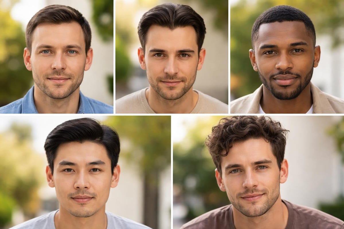 Natural hairline anatomy