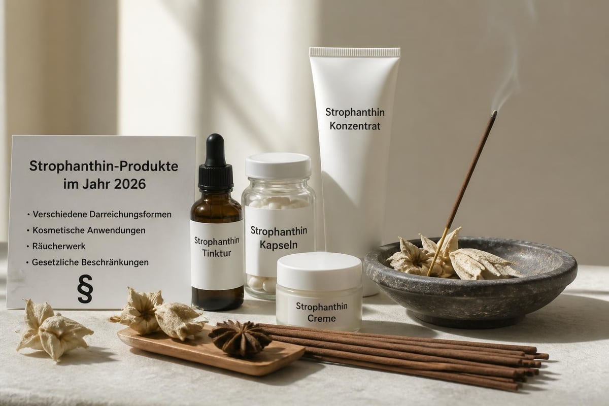 Strophanthin Produktvarianten