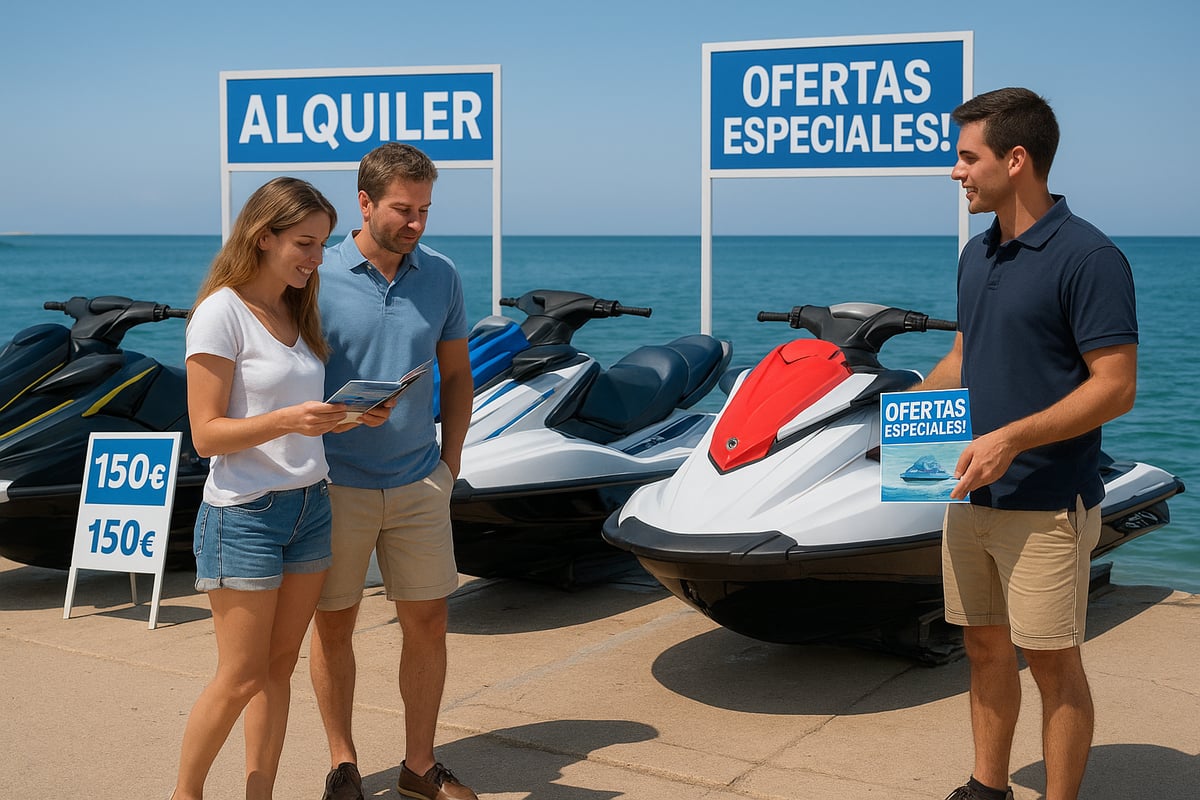 Motos de Agua Benidorm - article af21892f 6fbc 4e77 b06 fotografia realista y de alta calidad de varias mo 2 Precios, Ofertas y Promociones en el Alquiler de Motos de Agua