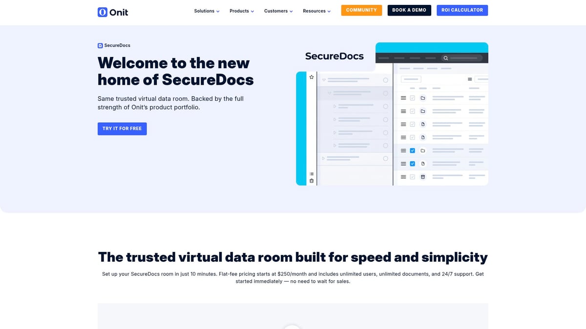 Top 8 Virtual Data Room Providers to Watch in 2026 - Securedocs