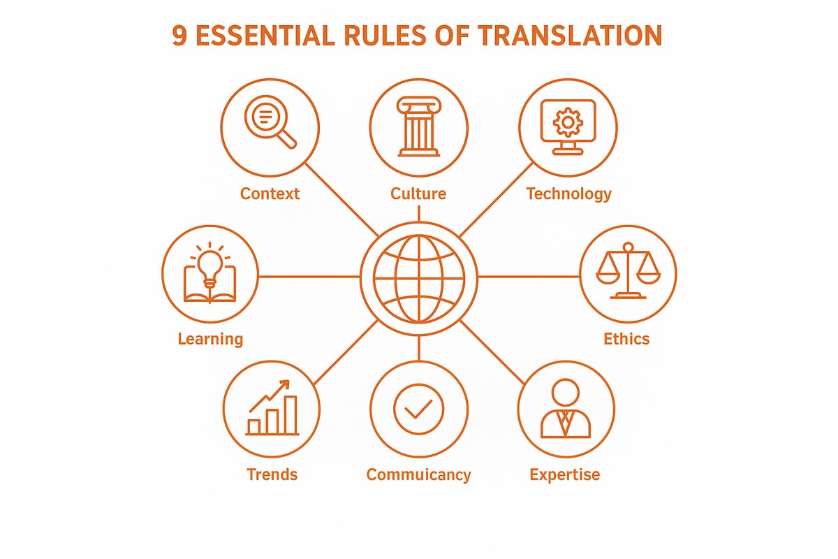 9 Essential Rules of Translation Every Linguist Needs in 2025