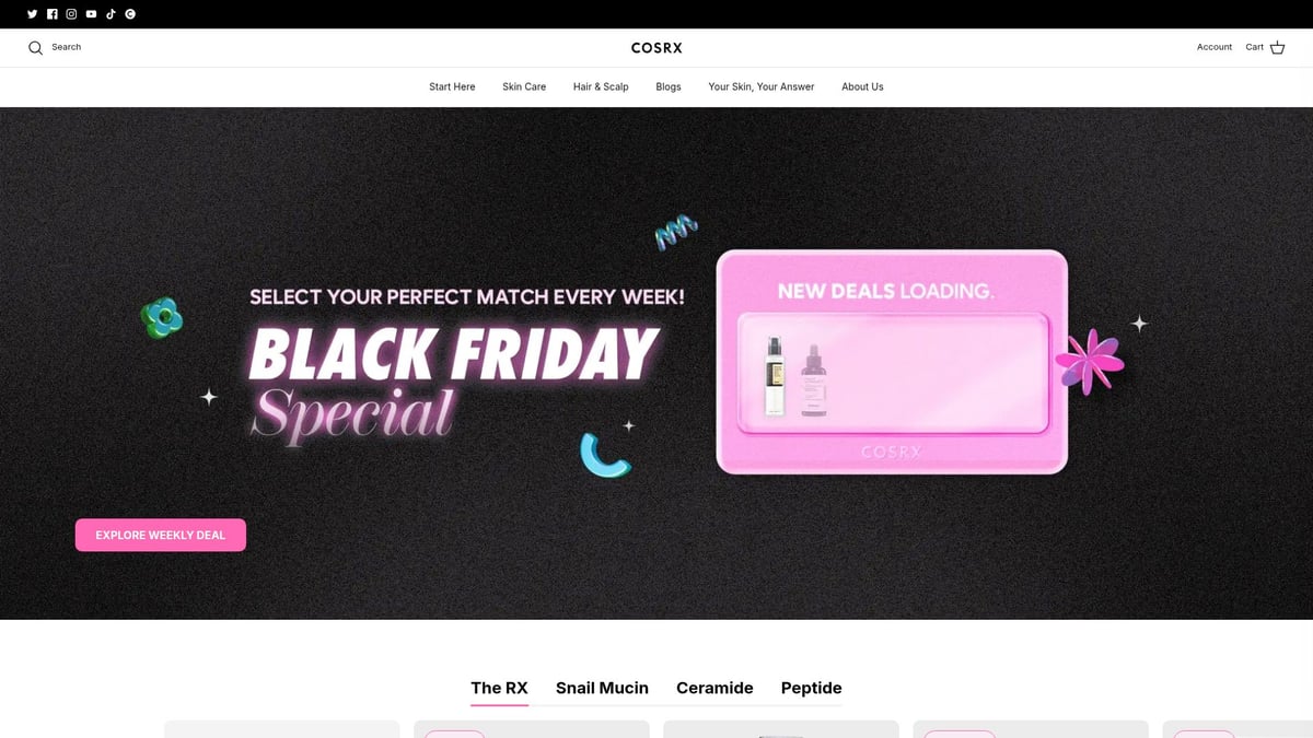 9 Essential Skin Clearing Products for Flawless Skin in 2025 - COSRX Advanced Snail 96 Mucin Power Essence