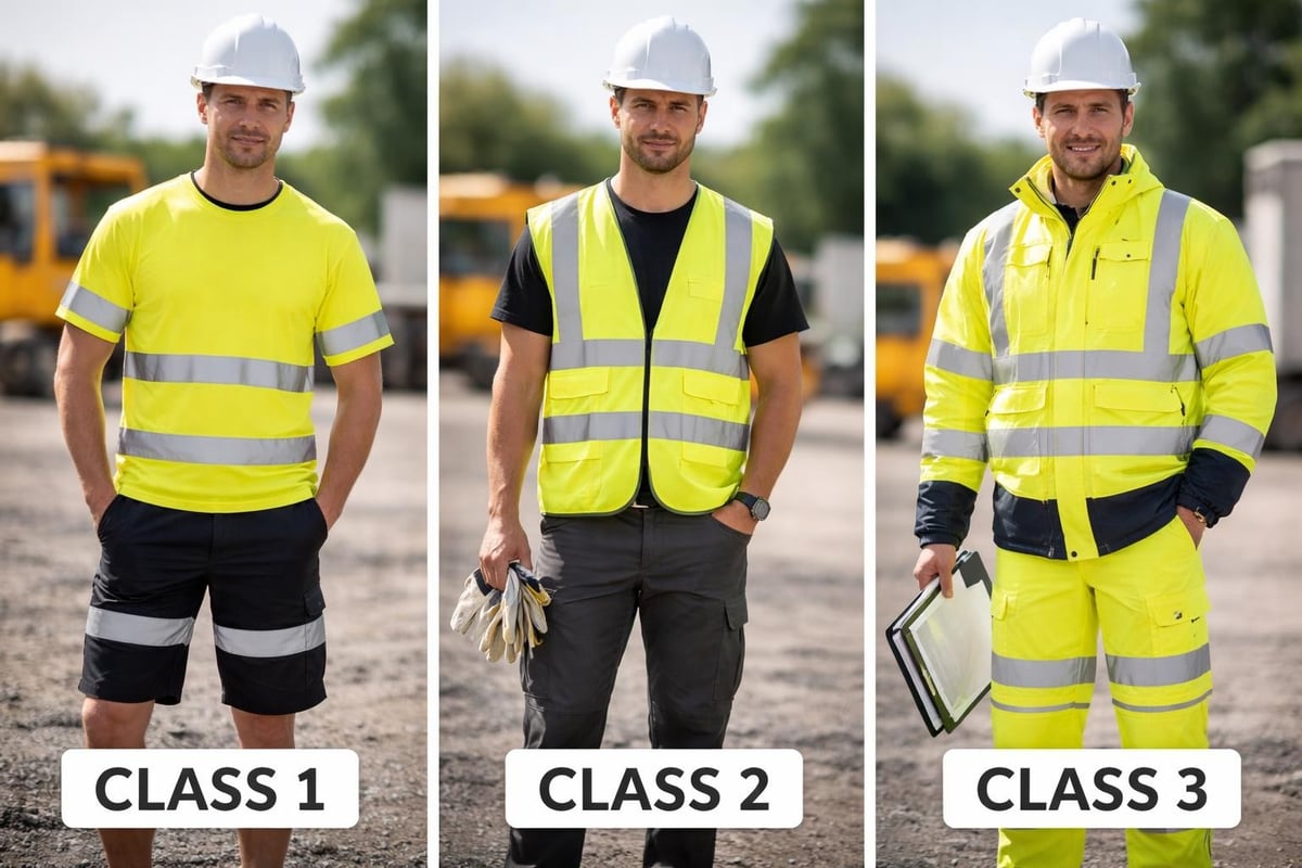 EN ISO 20471 classification system