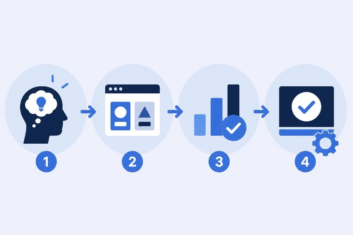 A/B testing workflow