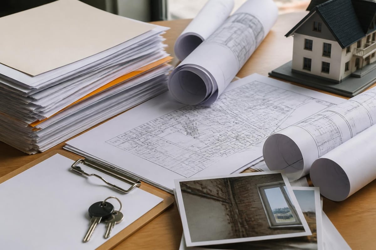 Documents de vente immobilière
