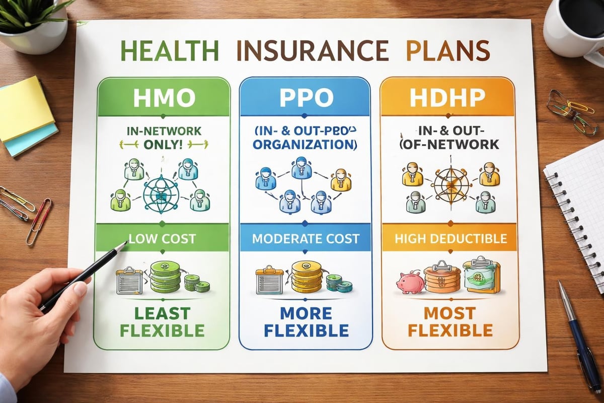 Health plan options comparison