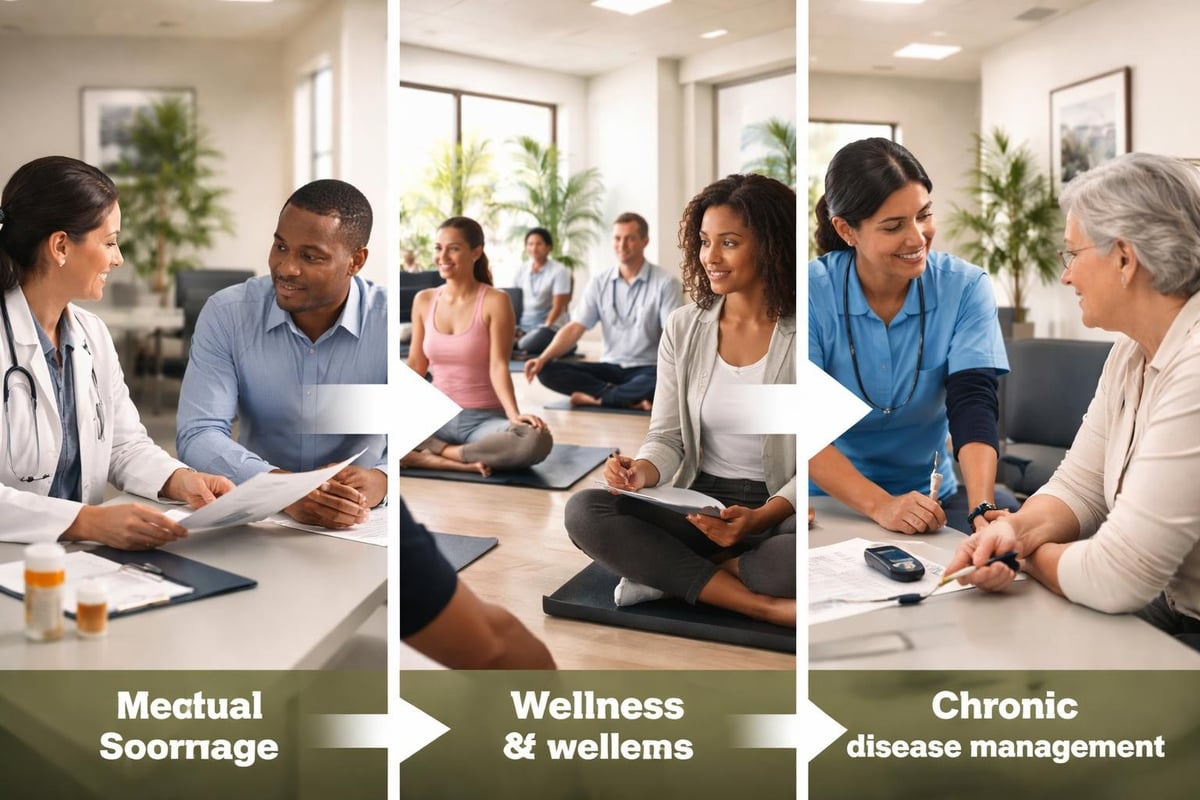 Health benefits evolution timeline