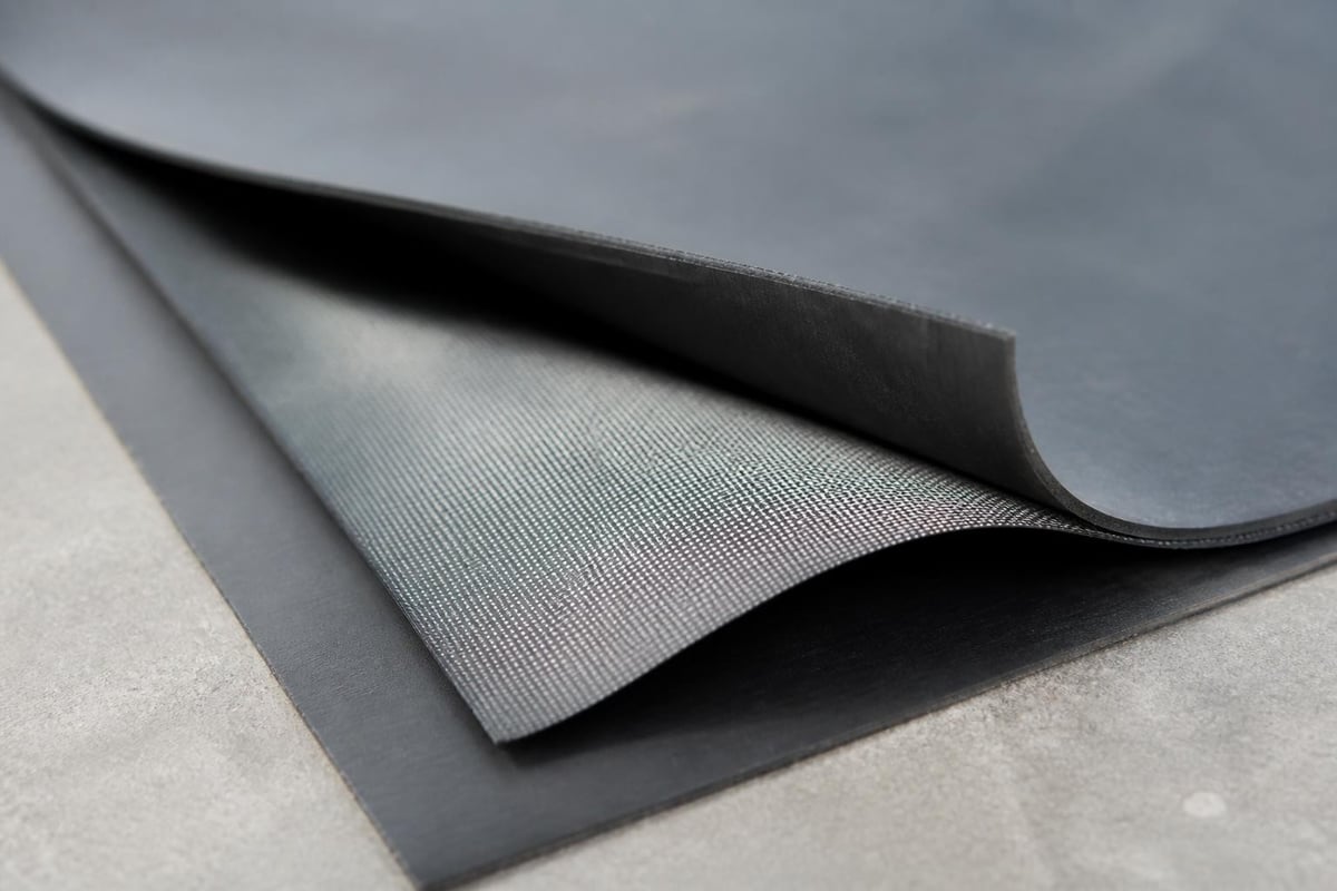 EPDM rubber membrane structure