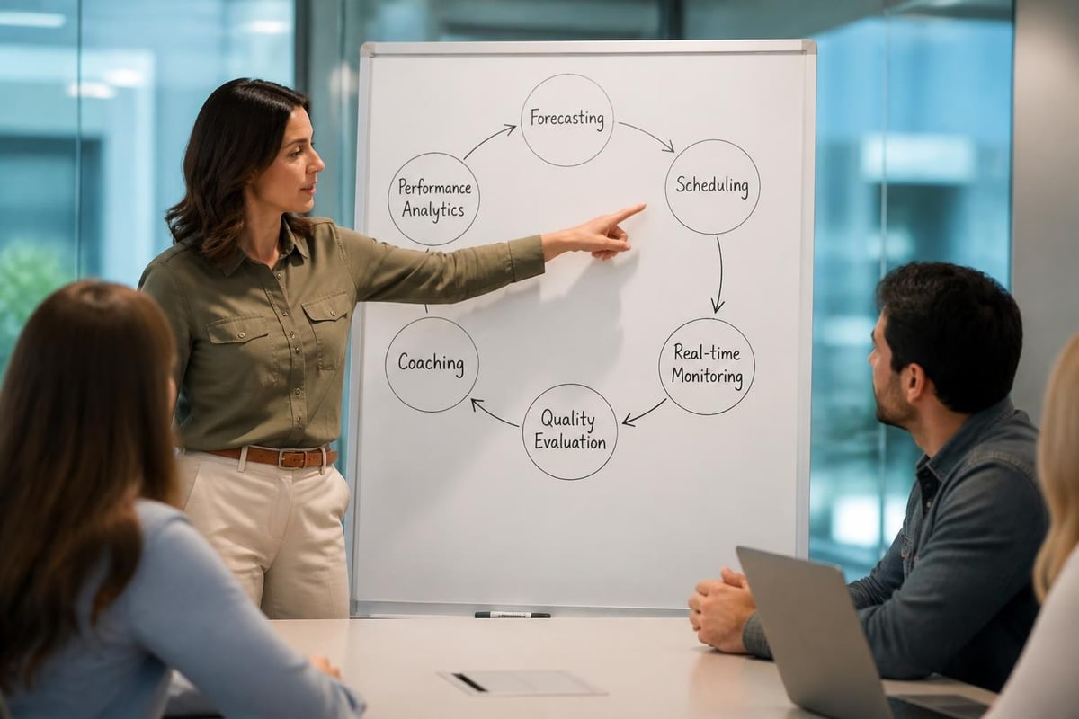Workforce optimization cycle