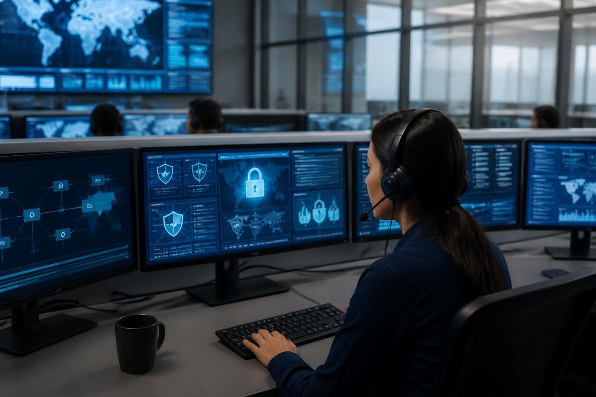 Security layers in contact centers