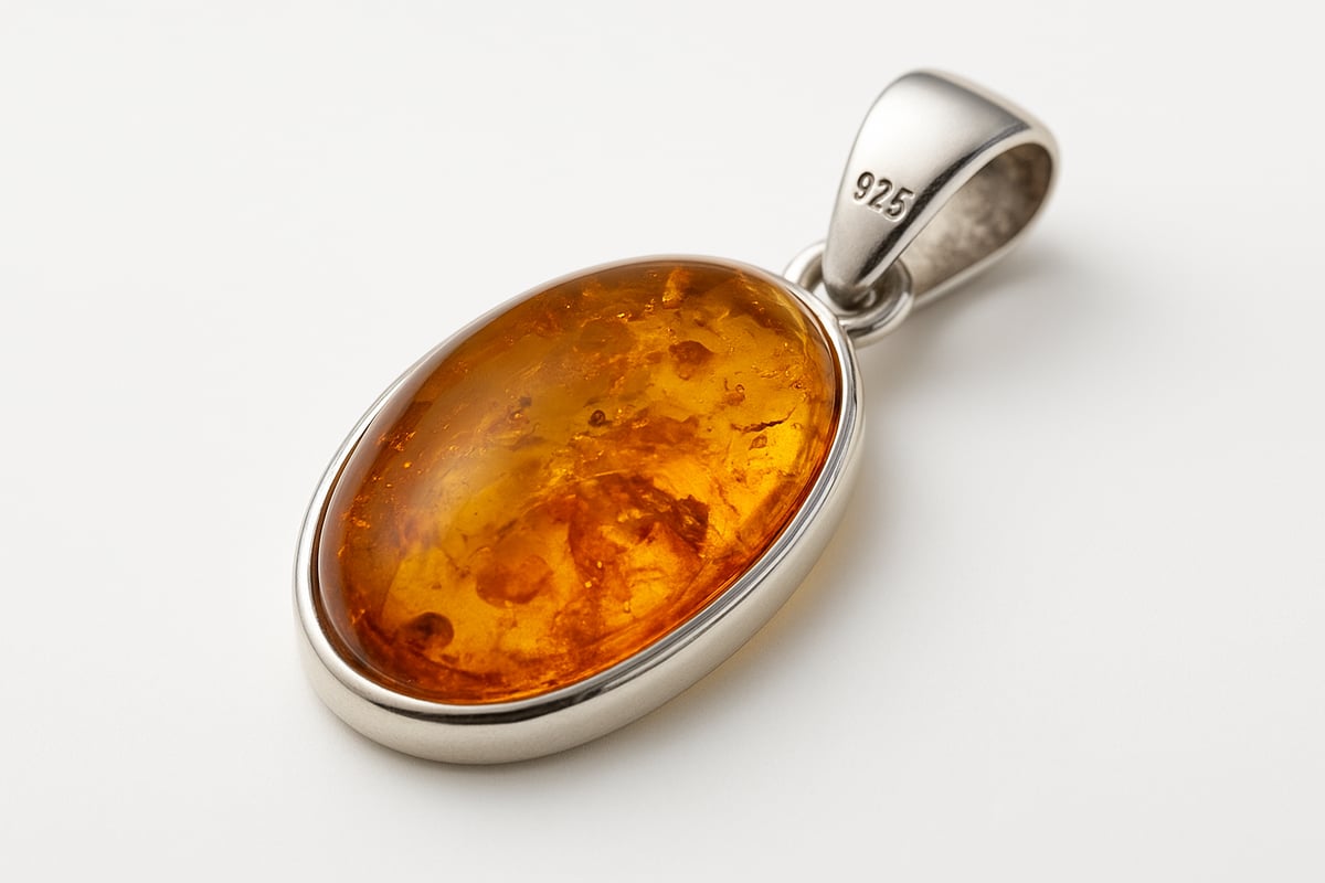 Understanding Sterling Silver Quality in Amber Pendants