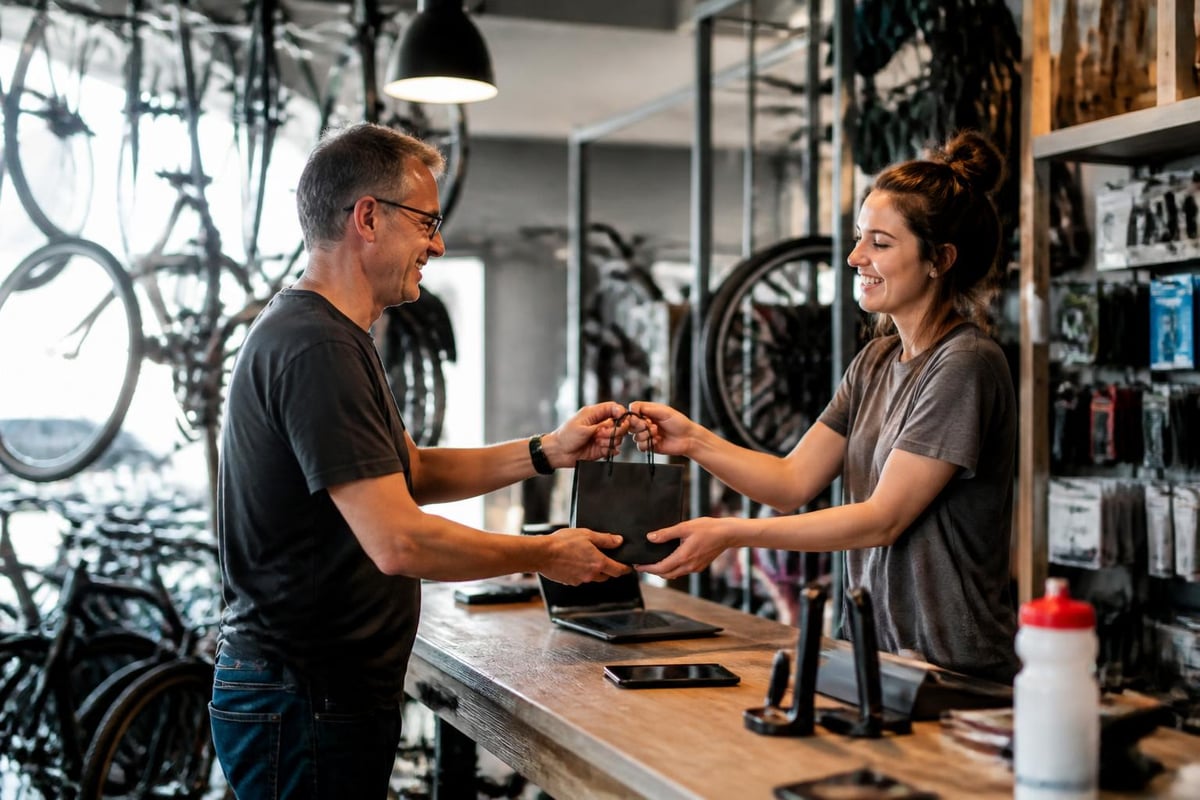 Local cycling store relationships