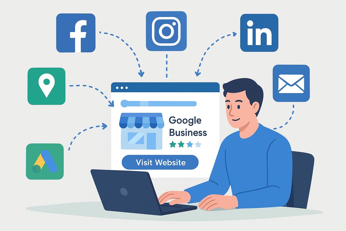 Integrating Google Business Website with Other Digital Channels