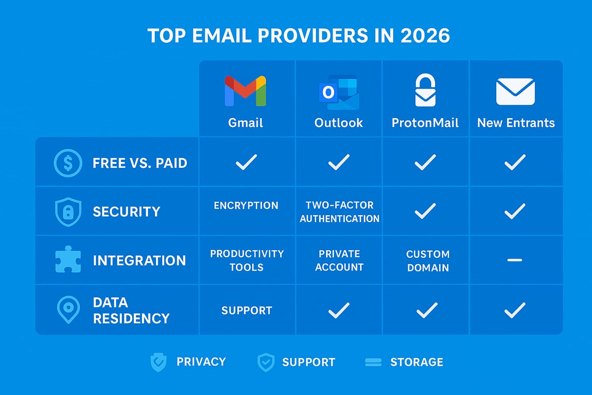 Choosing the Right Email Provider in 2026
