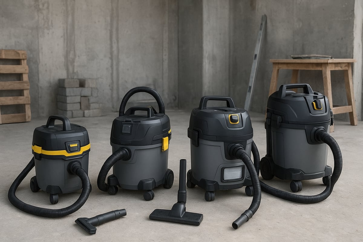 Guida Completa all'Aspirapolvere da Cantiere 2026 2 Tipologie di Aspirapolvere da Cantiere: Caratteristiche e Funzionalità