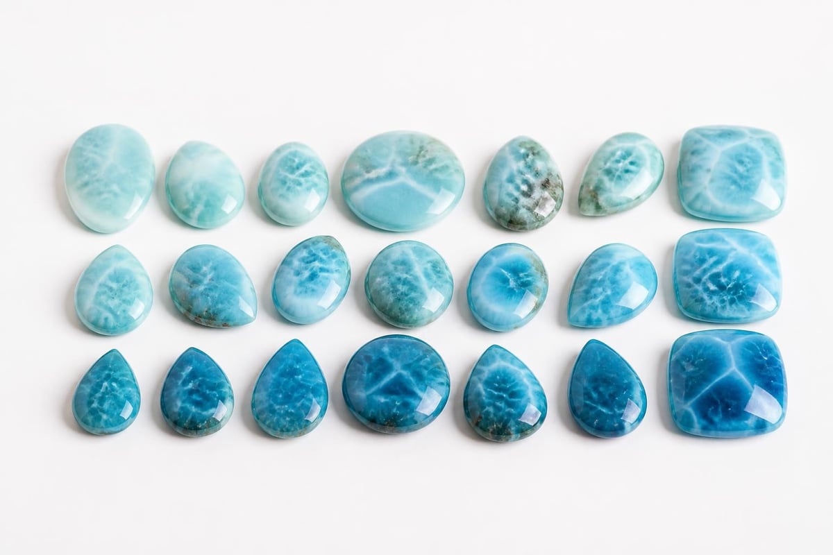 Larimar quality grading system