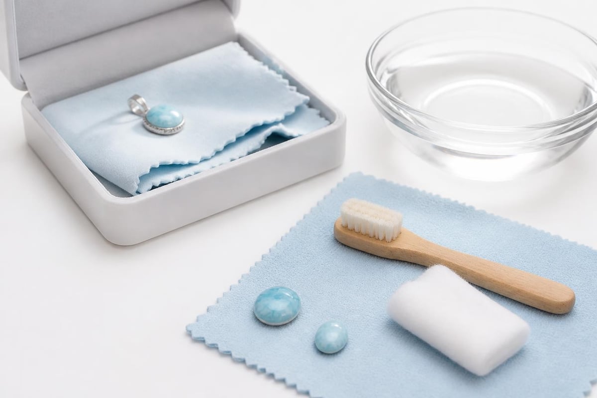 Larimar care and maintenance