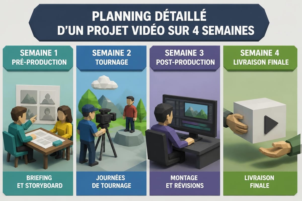 Timeline de production