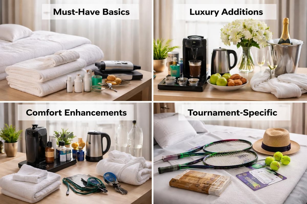 Accommodation amenities checklist