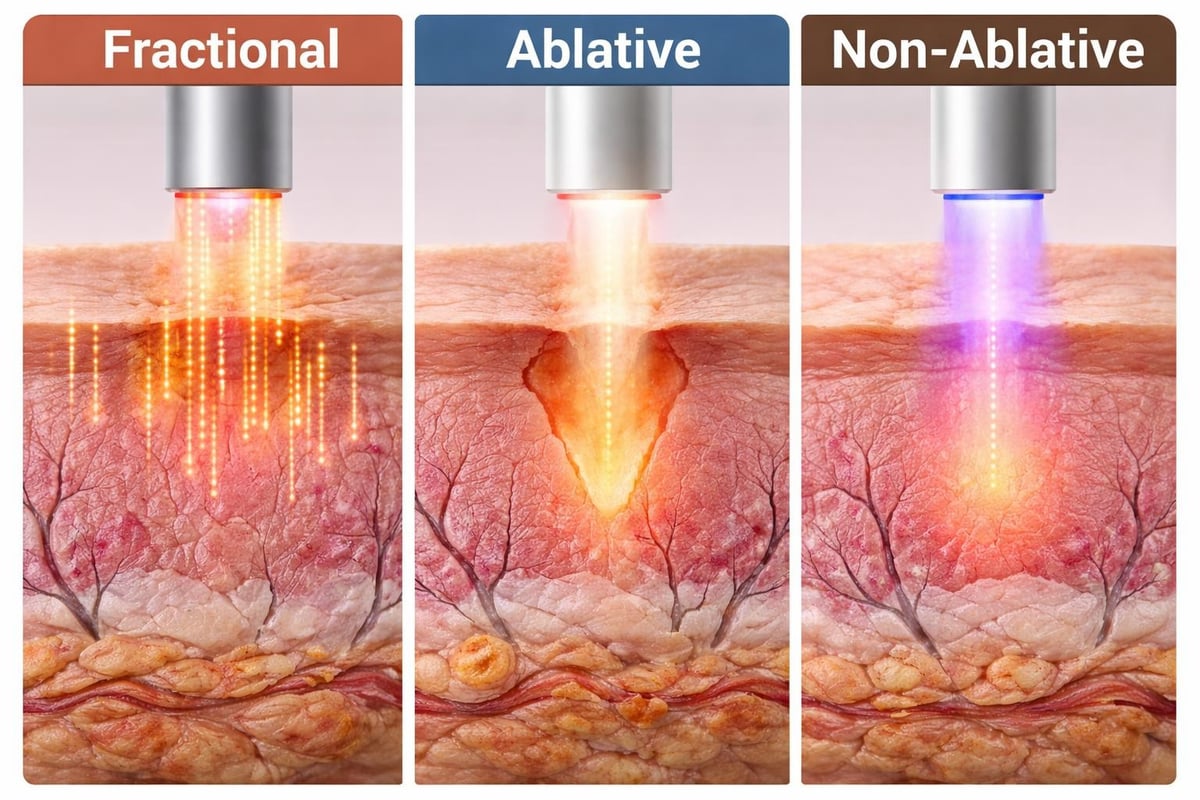 Types of laser treatments