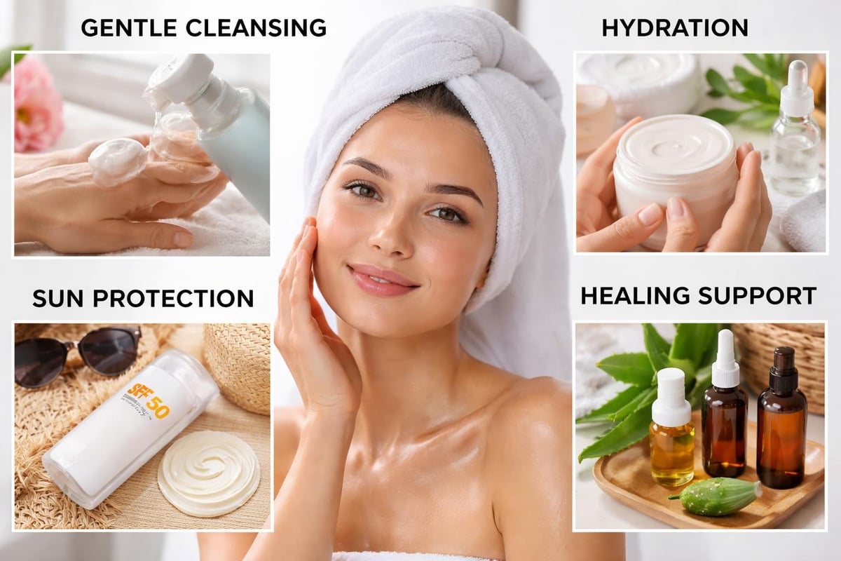 Post-treatment skincare