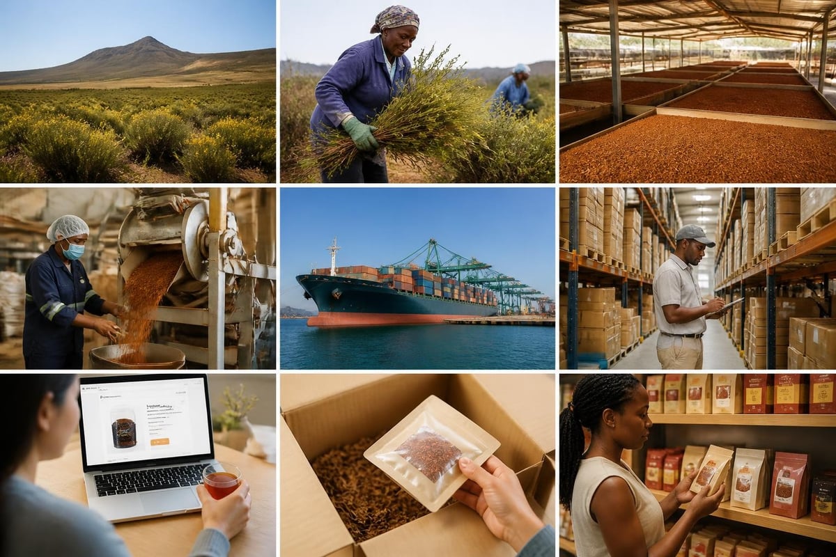 Rooibos purchasing channels