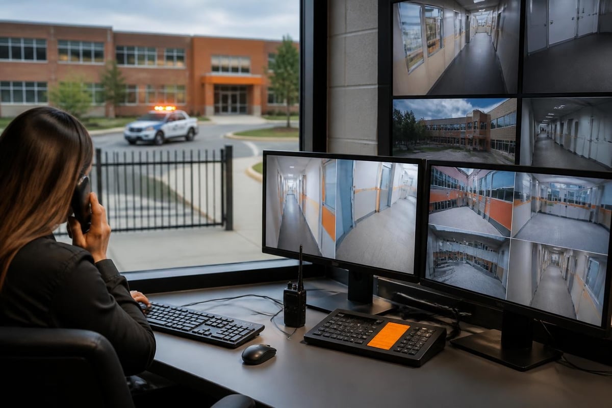 Layered security approach for schools