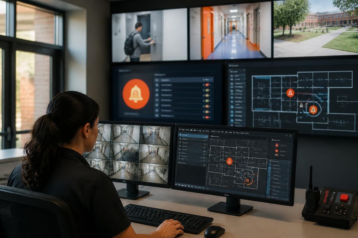 Integrated security system workflow